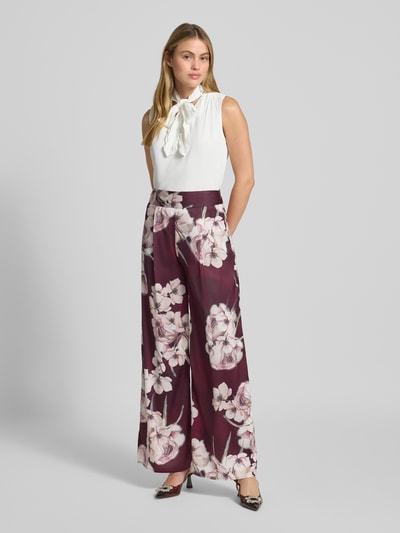 Rinascimento Regular fit blousetop met sierstrik Offwhite - 1