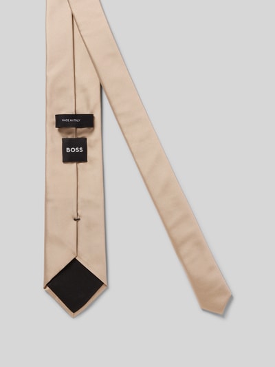 BOSS Krawatte aus Seiden-Mix Beige 2