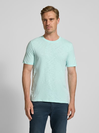 MCNEAL T-shirt o kroju regular fit z okrągłym dekoltem Jasnoturkusowy 4