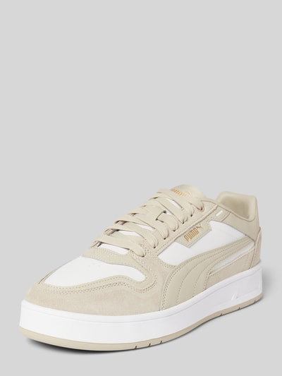 Puma Sneaker aus Leder-Mix Modell 'COURT CLASSIC STREET' Beige 1