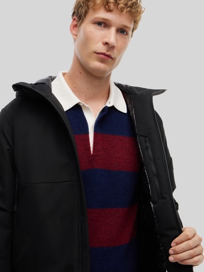 Tommy Hilfiger Pufferjacke mit Zweiwege Reißverschluss Black 6