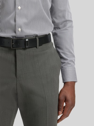 BOSS Pasek z czystej skóry bydlęcej model ‘COLE-ANT’ Czarny 1