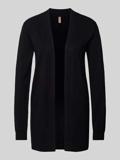 Soyaconcept Cardigan mit gerippten Abschlüssen Modell 'DOLLIE' Black 2