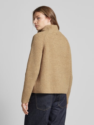 MOS MOSH Strickpullover mit Turtleneck Modell 'Thyra' Beige 5