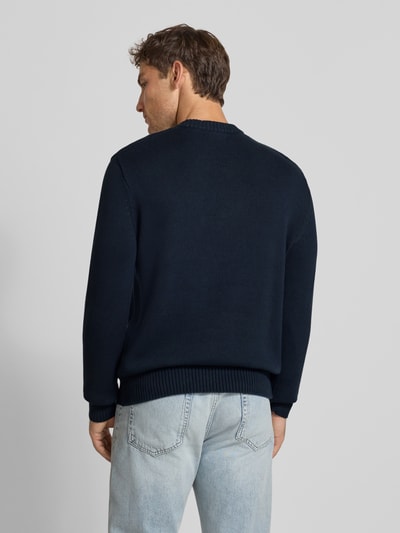 Napapijri Strickpullover mit Rundhalsausschnitt Modell 'MURA' Marine 5