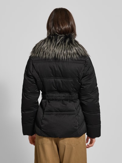 GUESS Gewatteerd jack met ritssluiting, model 'ALIENOR' Zwart - 5