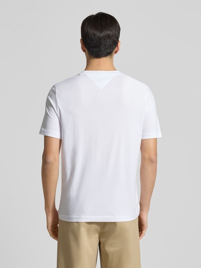 Tommy Hilfiger Regular Fit T-Shirt aus reiner Baumwolle Weiss 5