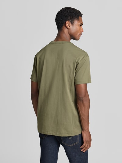 Polo Ralph Lauren t-shirt o kroju regular fit z czystej bawełny Oliwkowy 5