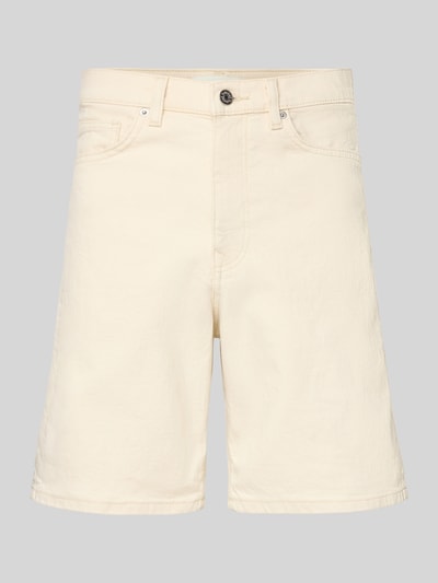 Selected Homme Regular Fit Jeansshorts aus Baumwoll-Mix Modell 'ALEX' Sand 2