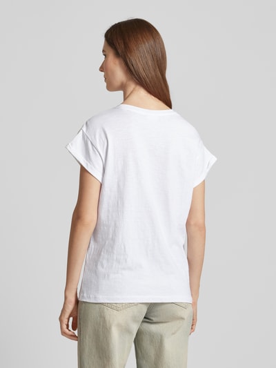 Jake*s Casual T-shirt met ronde hals Wit - 5