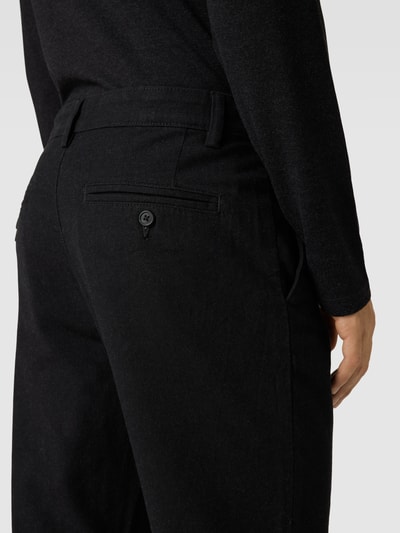 SELECTED HOMME Slim fit stoffen broek in fijn gestructureerd design, model 'MILES' Middengrijs - 3