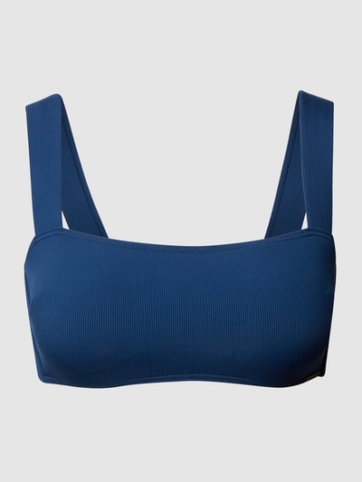 Marc O'Polo Bikini-Oberteil mit Label-Detail Marineblau 1