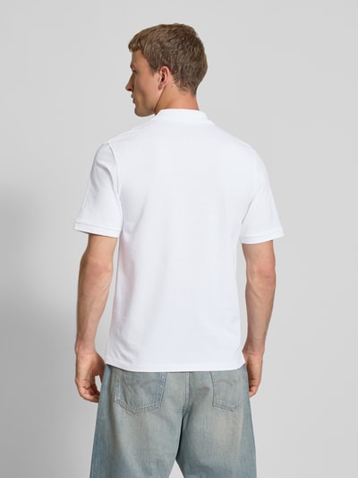 Jack & Jones Regular fit poloshirt met knoopsluiting, model 'MAKOTO' Wit - 5
