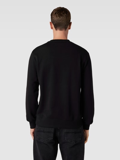 HUGO Sweatshirt mit Label-Print Modell 'DURAGOL' Black 5