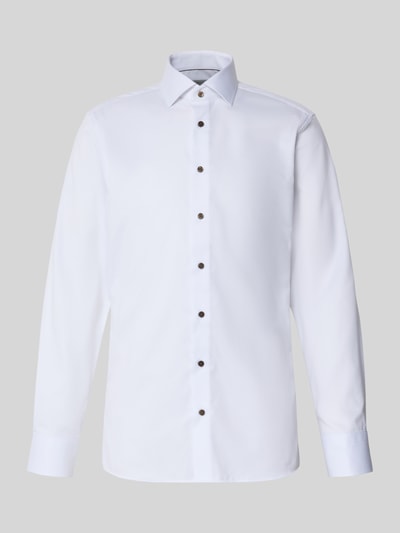 ETERNA Slim Fit Business-Hemd mit Kentkragen Weiss 2