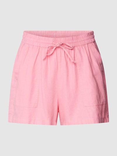 Tom Tailor Denim Leinenshorts mit Eingrifftaschen Modell 'Easy' Rosa 2