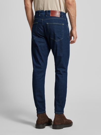 GABBA Tapered Fit Jeans im 5-Pocket-Design Modell 'Alex' Marine 5