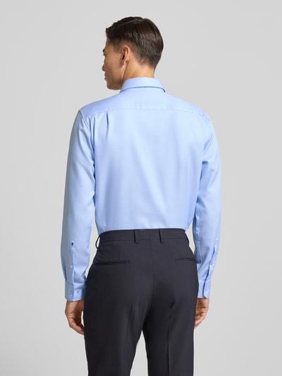 SEIDENSTICKER REGULAR FIT Koszula biznesowa o kroju regular fit z listwą guzikową Błękitny 5