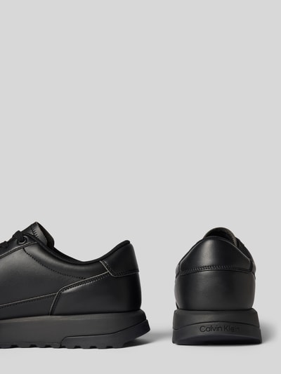 CK Calvin Klein Low Top Sneaker aus echtem Rindsleder Black 2