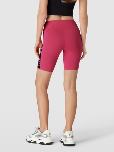 Guess Activewear Fietsbroek met elastische band, model 'ALINE' Felroze - 5