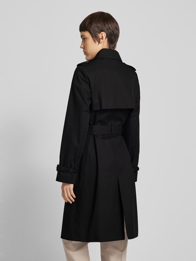 Mango Trenchcoat mit Gürtel Modell 'POLANA' Black 5