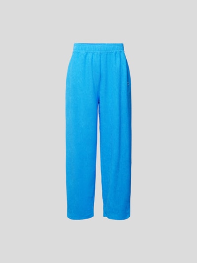 GmbH Sweatpants in Crinkle-Optik Blau 2