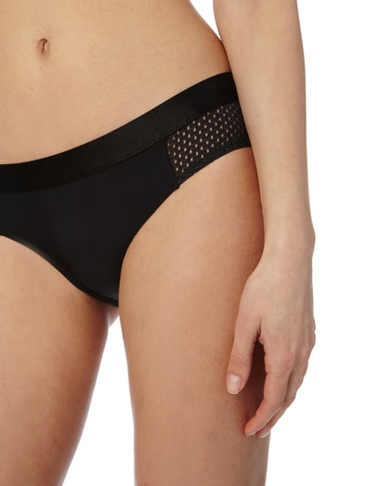 Calvin Klein Underwear Bikinislip mit Einsätzen aus Mesh  Black 3