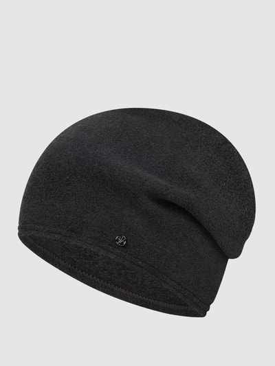 Loevenich Beanie aus Fleece  Anthrazit 1