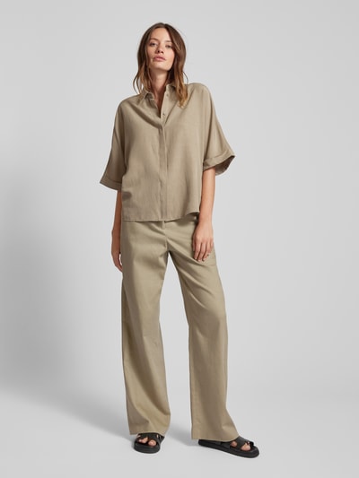 Jake*s Collection Bluse mit 3/4-Arm Mud 1