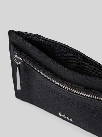 BOSS Portemonnaie mit Label-Detail Modell 'DAXTER' Black 3