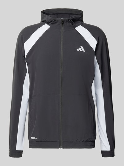 adidas Training Sweatjacke mit Kapuze Black 2
