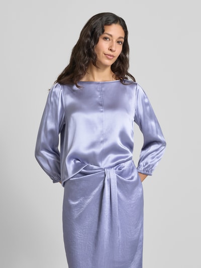 Marc Cain Blouseshirt van pure zijde Lavendel - 4