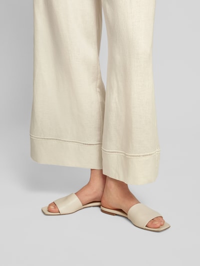 MaxMara Leisure Broek van linnen, model 'BRAMA' Ecru - 3