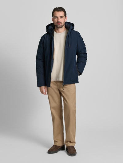 PME Legend Parka met capuchon Marineblauw - 1