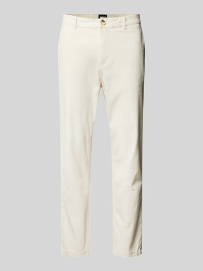 Scotch & Soda Hose in unifarbenem Design Modell 'The Drift' Offwhite 2