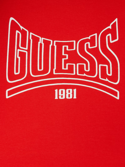 Guess Top mit Stehkragen  Rot 2