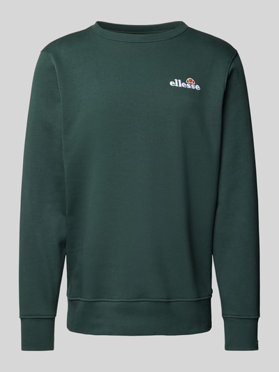 Ellesse Sweatshirt mit Label-Stitching Modell 'Fierro' Dunkelgruen 2