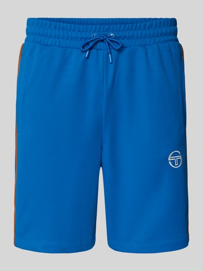 SERGIO TACCHINI Korte broek met elastische band, model 'PIETRAPERTOSAA' Koningsblauw - 2