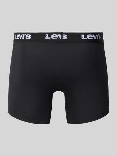 Levi's® Boxershort met band met label in een set van 3 stuks Zwart - 3