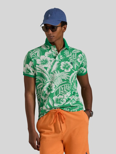 Polo Ralph Lauren Regular Fit Poloshirt aus reiner Baumwolle Gruen 6