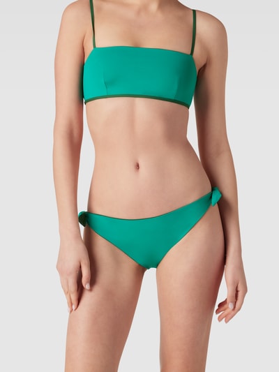 Mymarini Bikini-Hose mit Knotendetail Modell 'HOLIDAY PANTS' Lindgrün 1