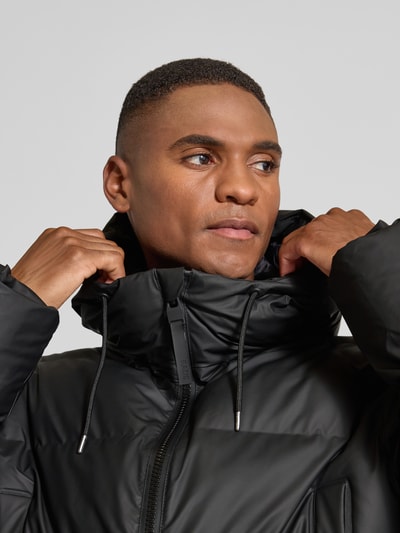 RAINS Steppjacke mit Zweiwege-Reißverschluss Black 3