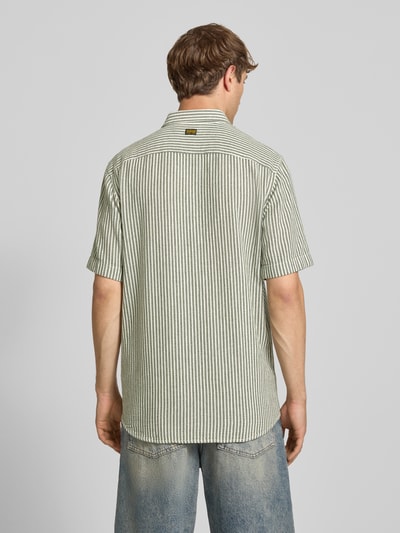 G-Star RAW Regular Fit Freizeithemd in kurzärmeligem Design Gruen 5