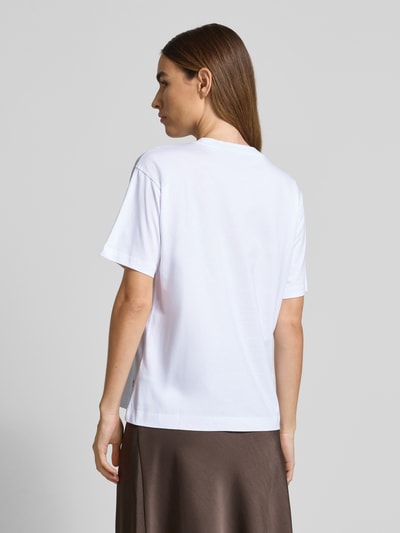 JOOP! T-shirt z nadrukiem z logo model ‘Tashi’ Biały 5