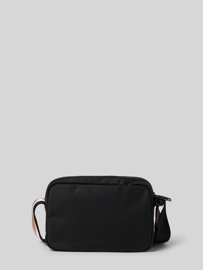 BOSS Umhängetasche mit gummiertem Label Print Modell 'CATCH-3.0' Black 4