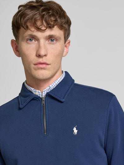 Polo Ralph Lauren Sweatshirt mit Logo-Stitching Marine 3