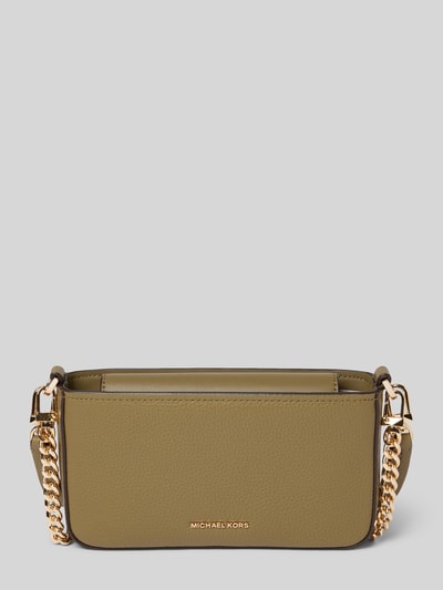 MICHAEL Michael Kors Handtasche mit Label-Applikation Modell 'BRYANT' Khaki 2