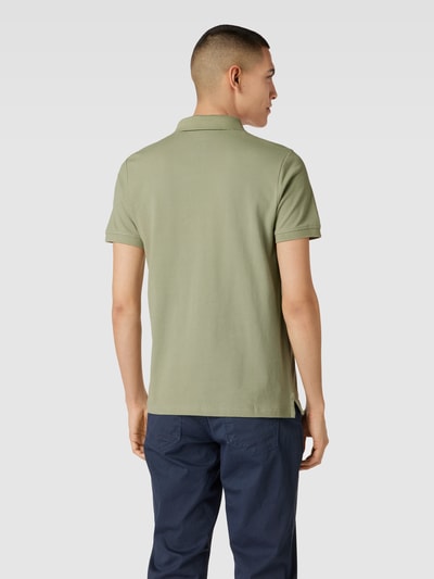 s.Oliver RED LABEL Koszulka polo z wyhaftowanym logo Khaki 5