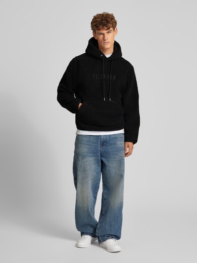 Jack & Jones Hoodie met labelstitching, model 'FREDERIKSBERG'  - 1