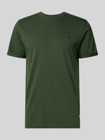 Les Deux T-shirt met ronde hals, model 'Norregaard' Donkergroen - 2